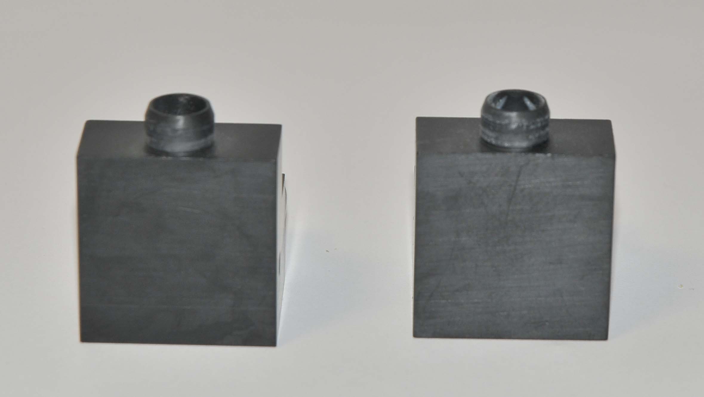 Lyra Laserscope Laser Cavity Head End Cap (x2 Pcs) PARTS AS-IS