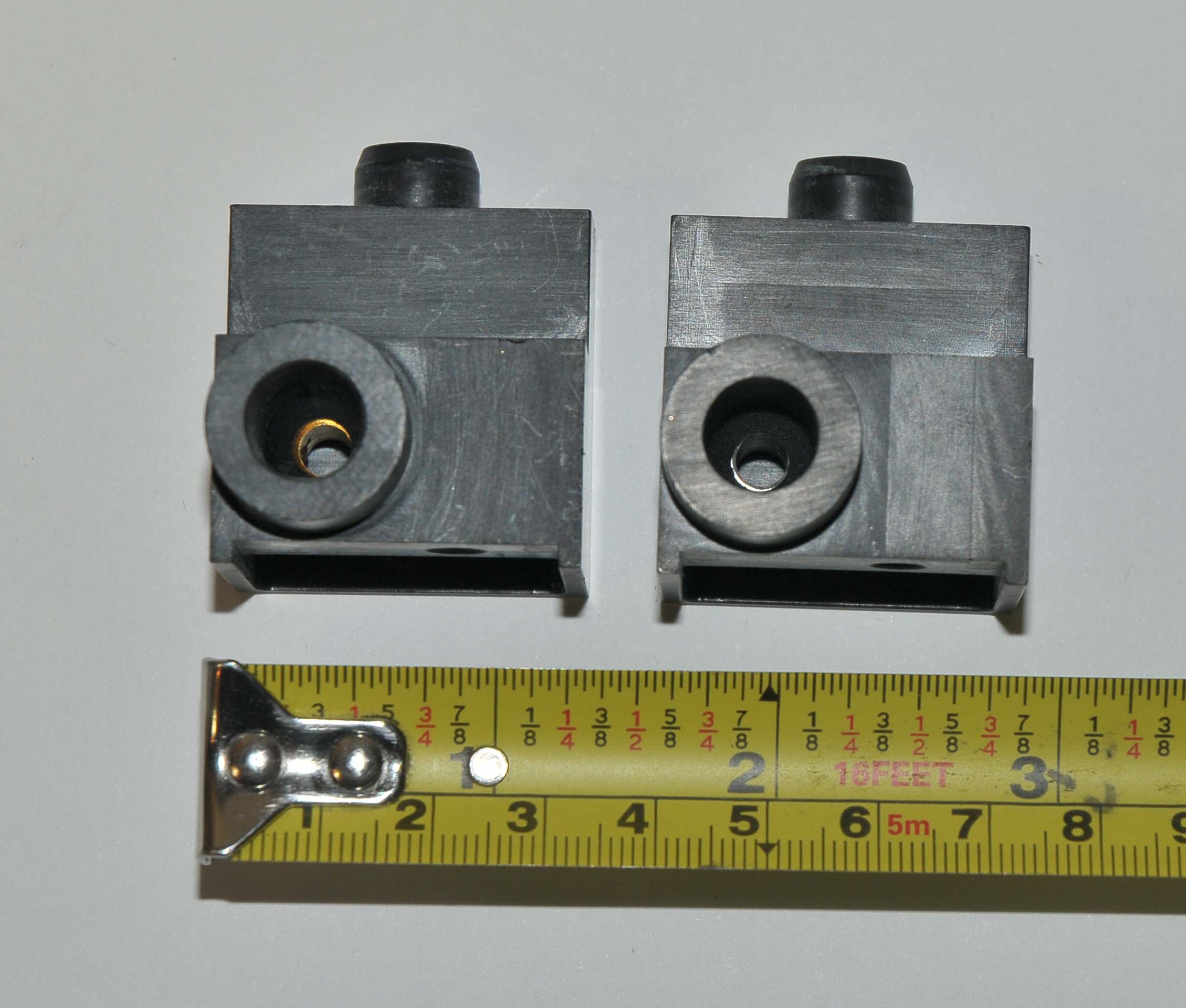 Lyra Laserscope Laser Cavity Head End Cap (x2 Pcs) PARTS AS-IS