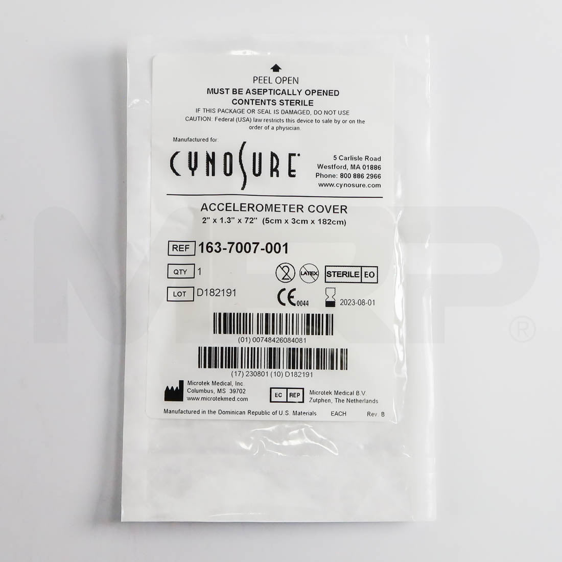 Cynosure SmartLipo Laser Accelerometer Covers