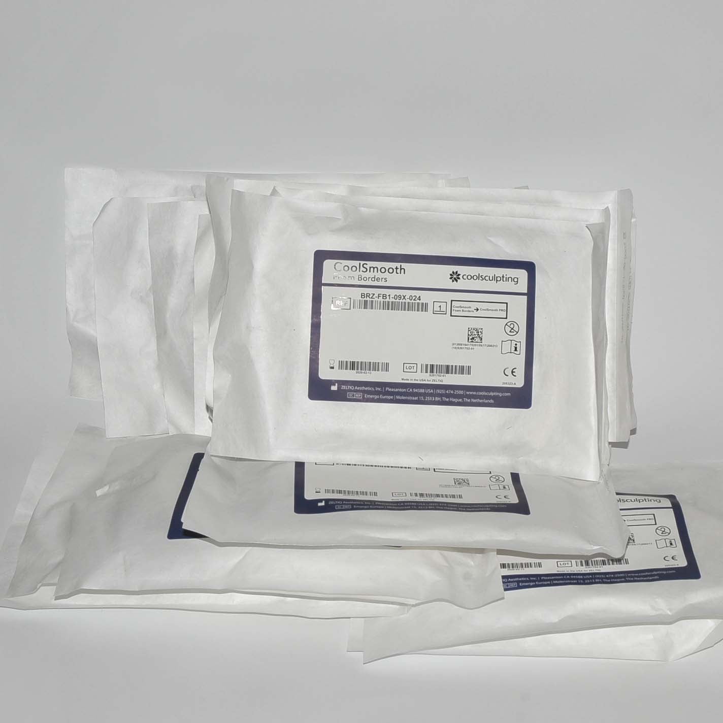 *OEM* Zeltiq Coolsculpting COOLSMOOTH FOAM BORDERS BRZ-FB1-09X-024 16pc Lot