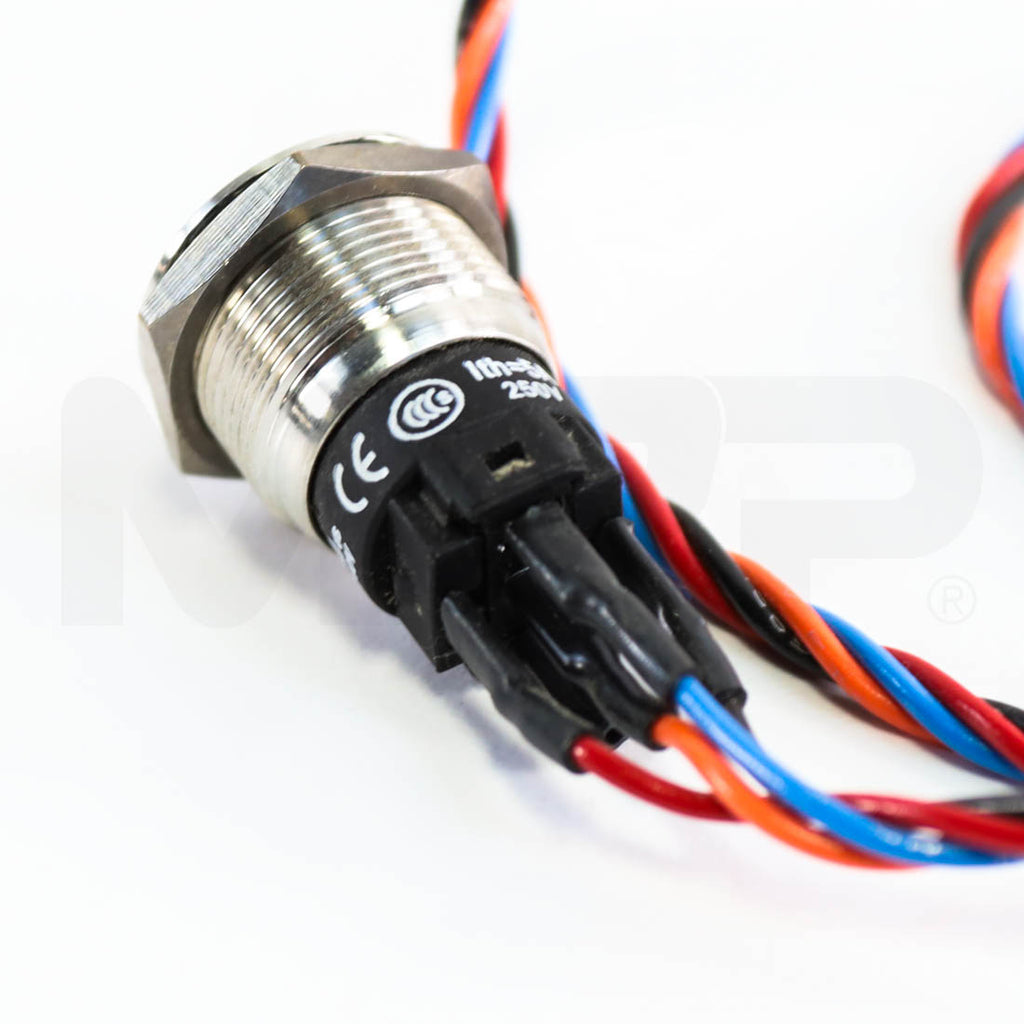 Edge System Hydrafacial MD Power Push Button w/Wiring Electrical Connection PART