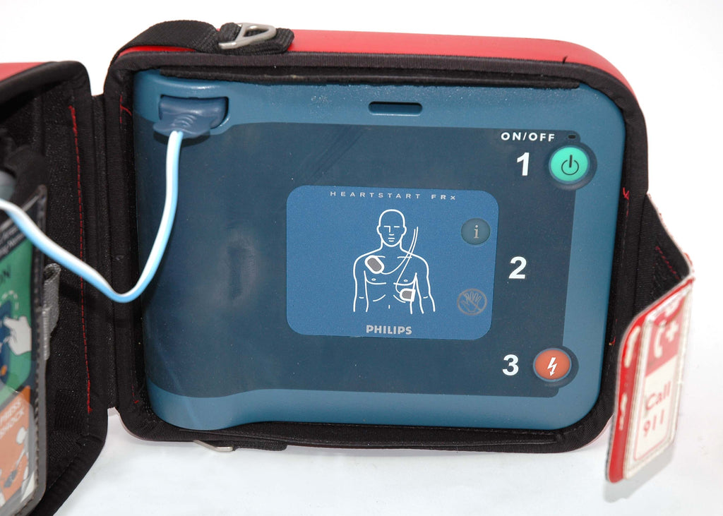 PHILIPS HEARTSTART Defibrillator Emergency Heart Start - ** PARTS - AS IS **