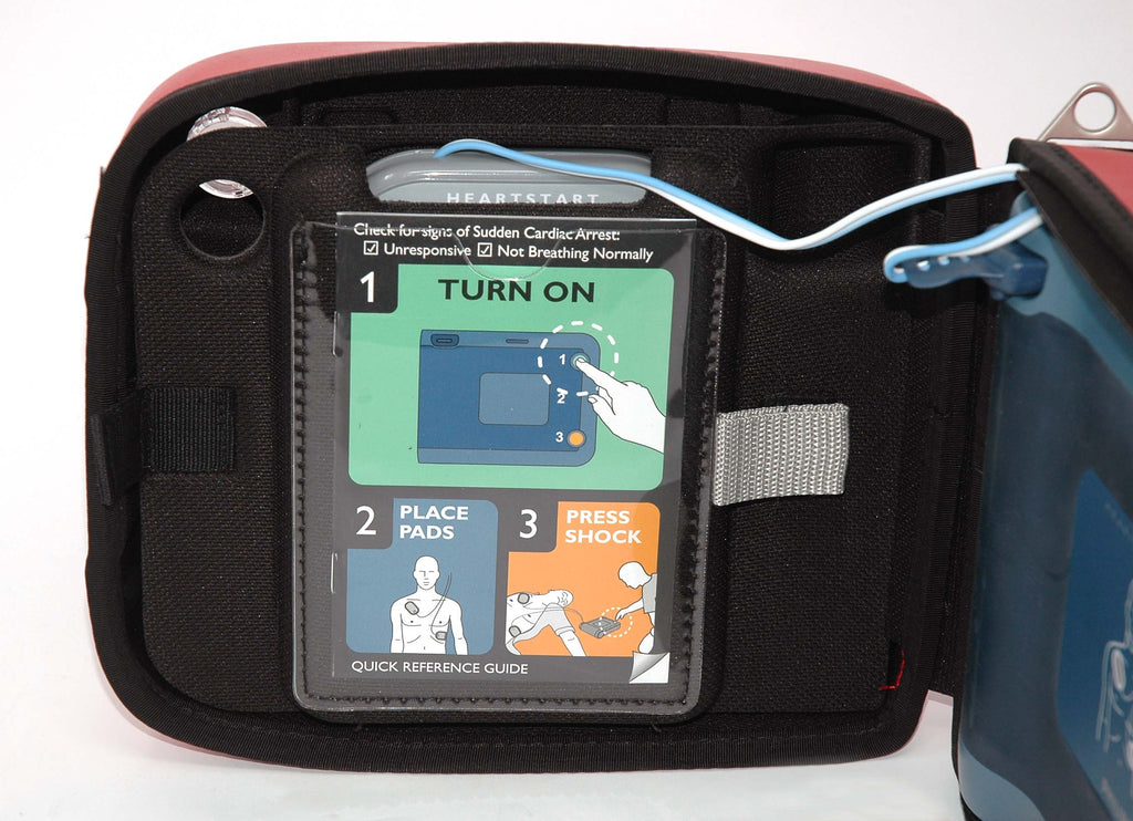 PHILIPS HEARTSTART Defibrillator Emergency Heart Start AED Kit Cardiac Arrest