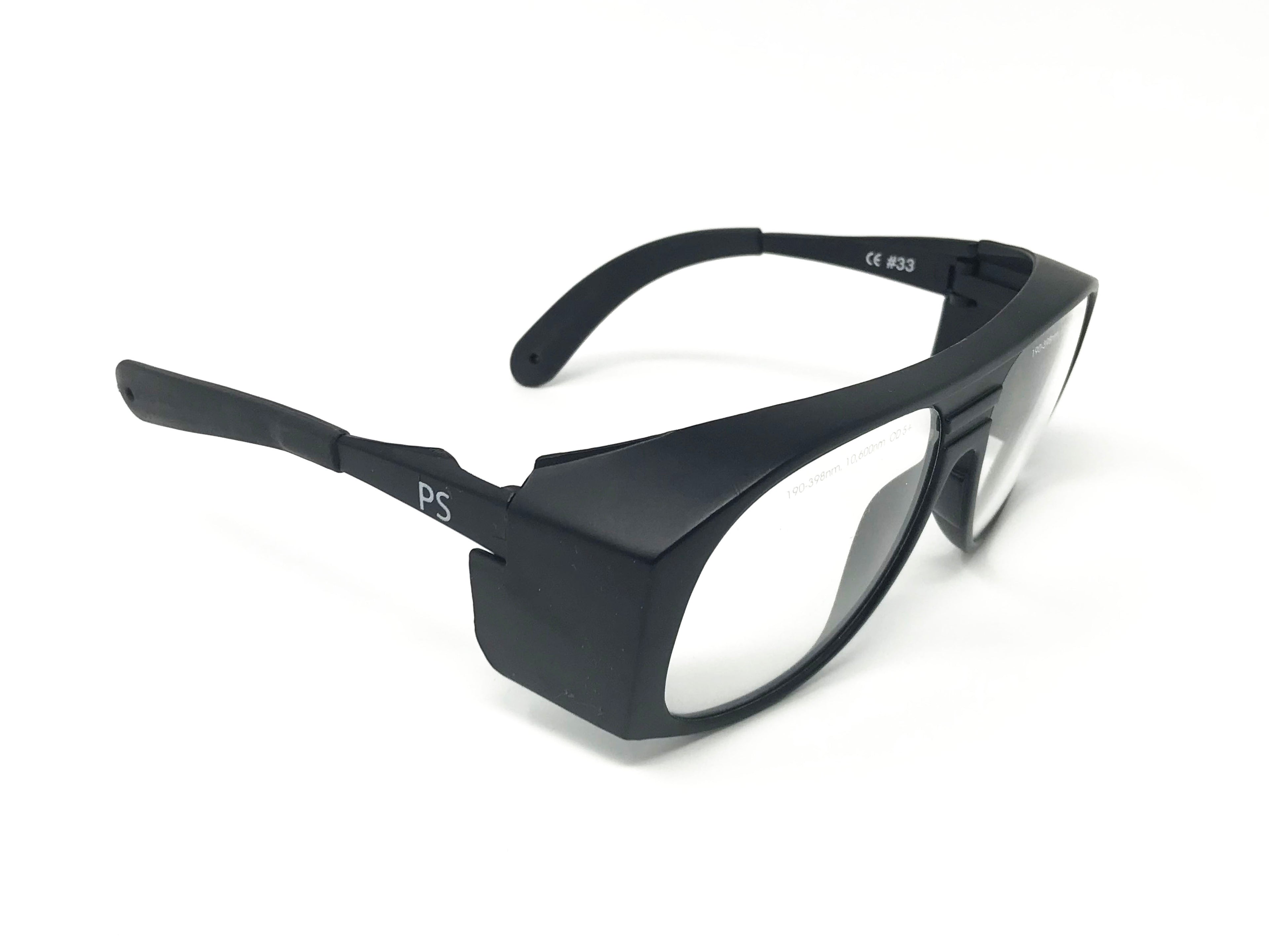 PS Laser Safety Glasses 10,600 CO2 Goggles Clear Eye Protection