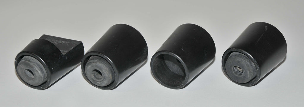 Palomar Cynosure Cosmetic Laser Set of 4 Rubber Foot Pegs Footpegs (PARTS AS-IS)