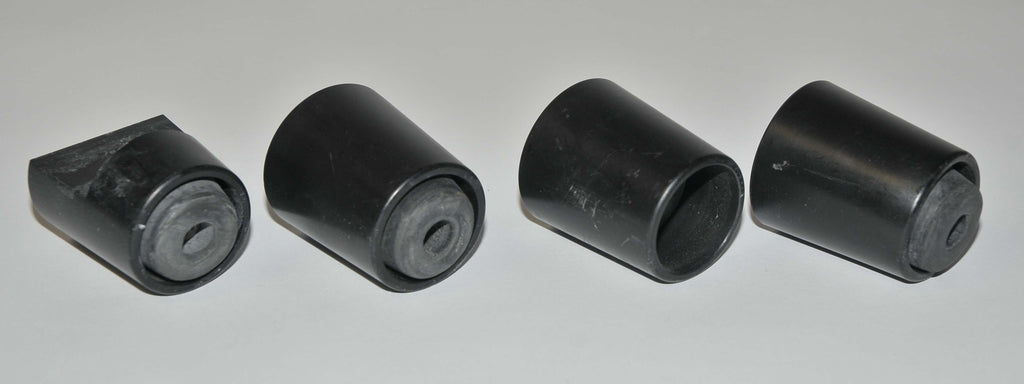 Palomar Cynosure Cosmetic Laser Set of 4 Rubber Foot Pegs Footpegs (PARTS AS-IS)