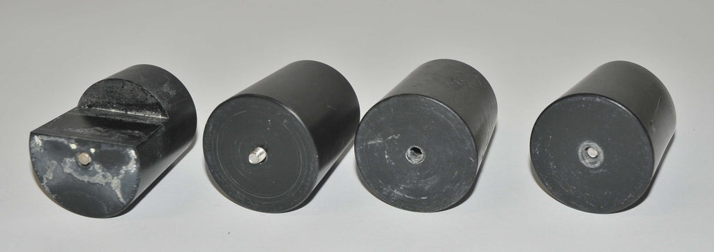 Palomar Cynosure Cosmetic Laser Set of 4 Rubber Foot Pegs Footpegs (PARTS AS-IS)