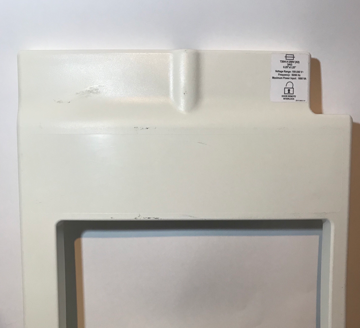Palomar ICON Laser Rear Exterior Body Panel Cable Storage White T20A 25110041 X1