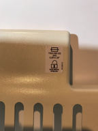 Palomar ICON Laser T15A Vented Rear Exterior Body Housing Cable Storage Panel