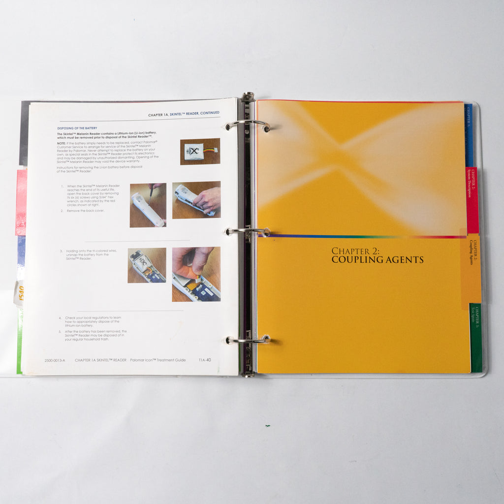 Palomar Icon Laser System Operator's Manual P/N: 2500-0001 Rev. B