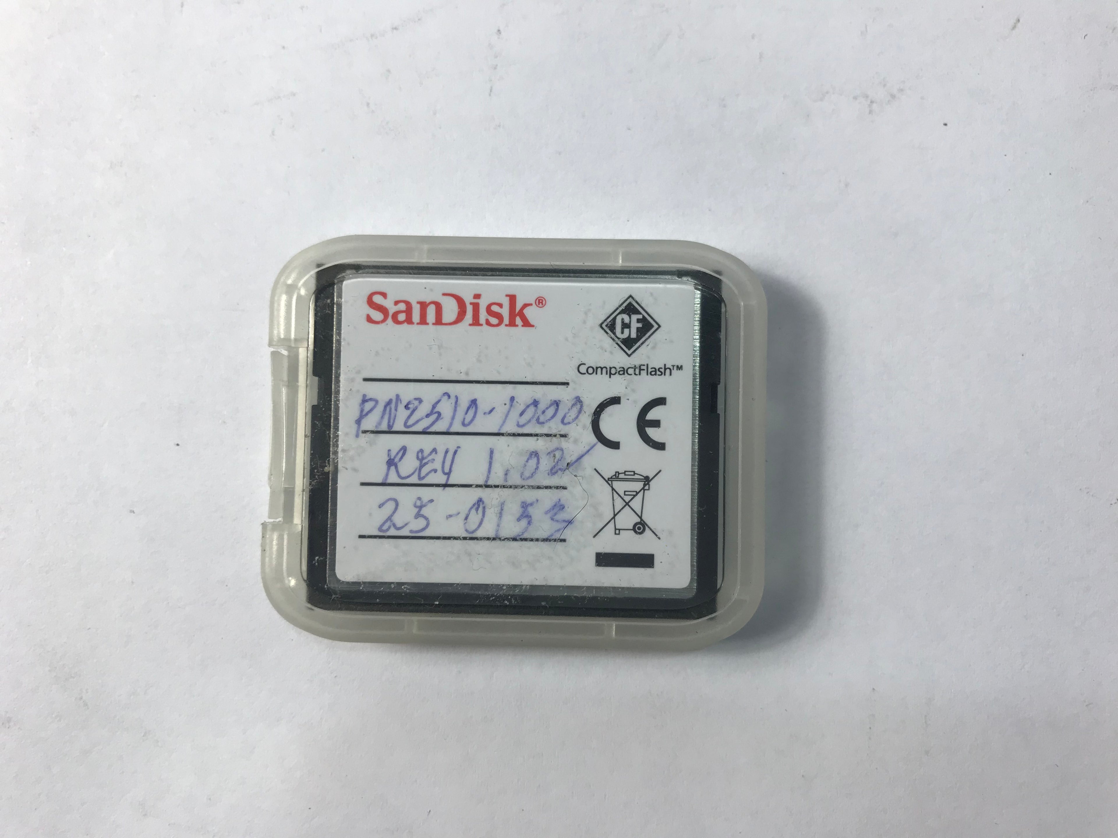Palomar Icon Laser/IPL Software Card 2510-1000 Revision 1.02 AS IS