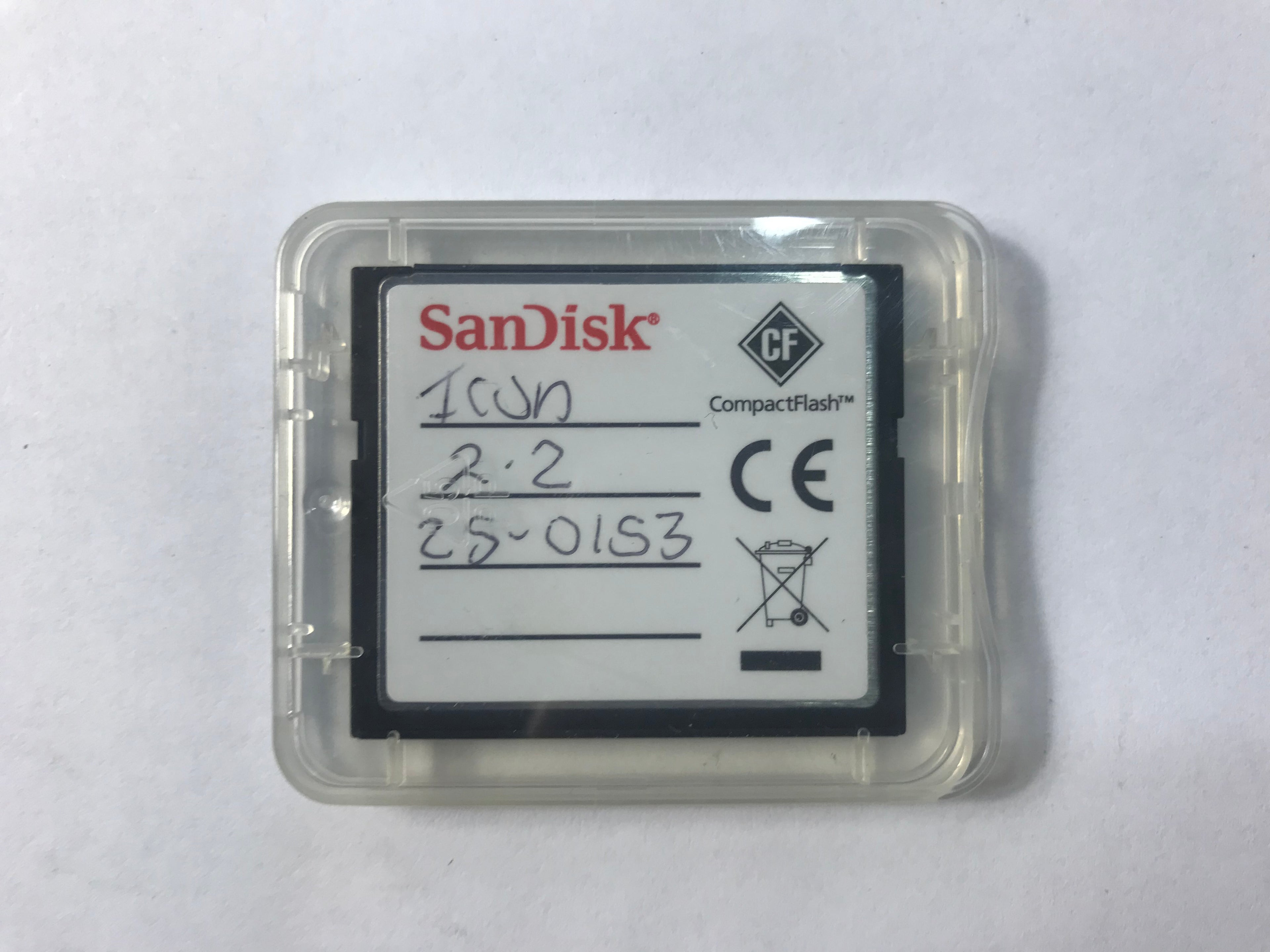 Palomar Icon Laser/IPL System 25-0153 Software Card Version 2.2 Flash Drive