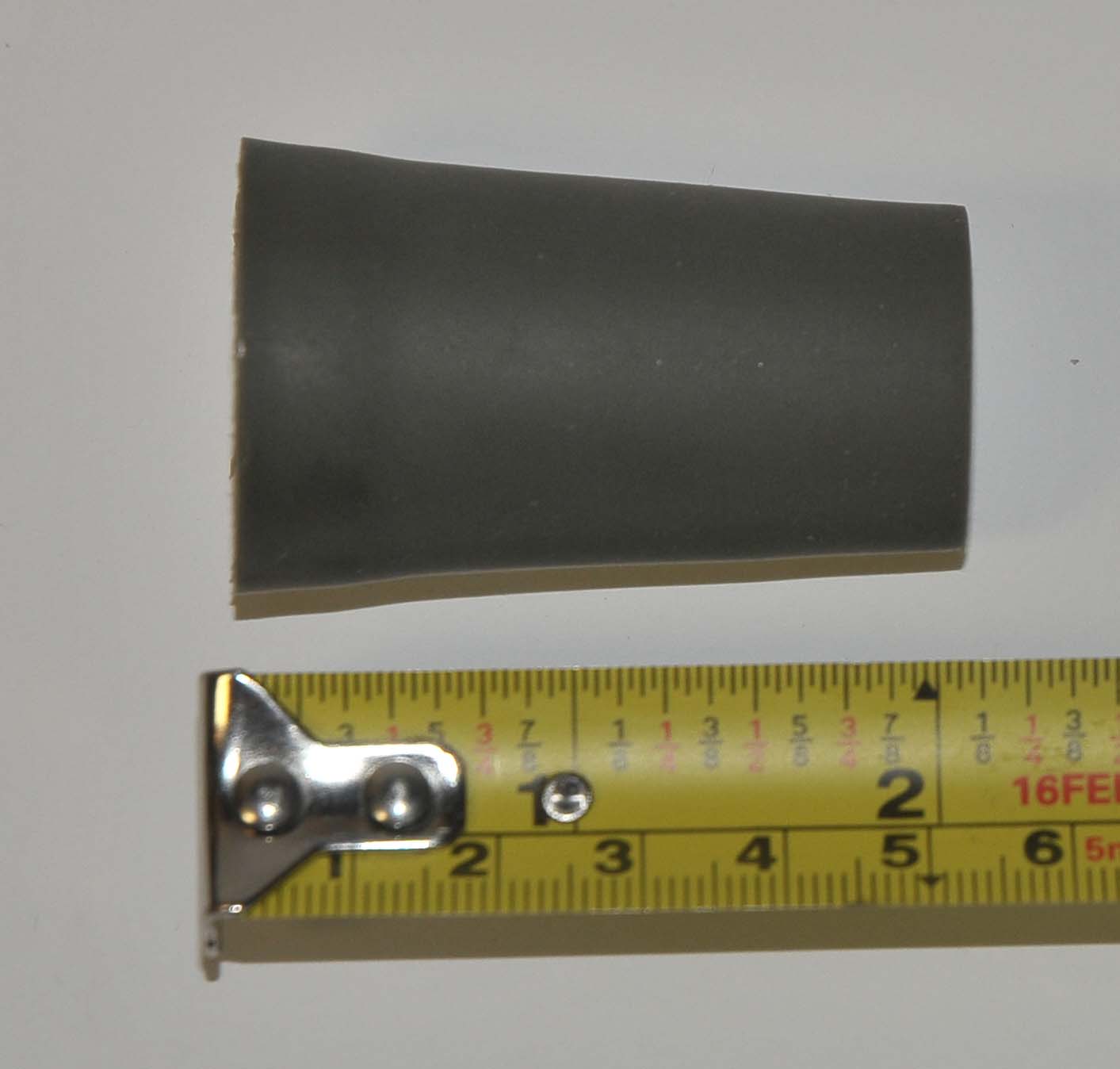 Palomar Laser Handpiece Umbilical Strain Relief Black Rubber **PARTS AS-IS**