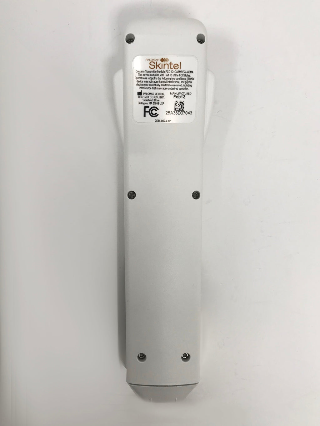 Palomar Laser Skintel Melanin Reader Skin Color Energy Parameter HP Icon Vectus
