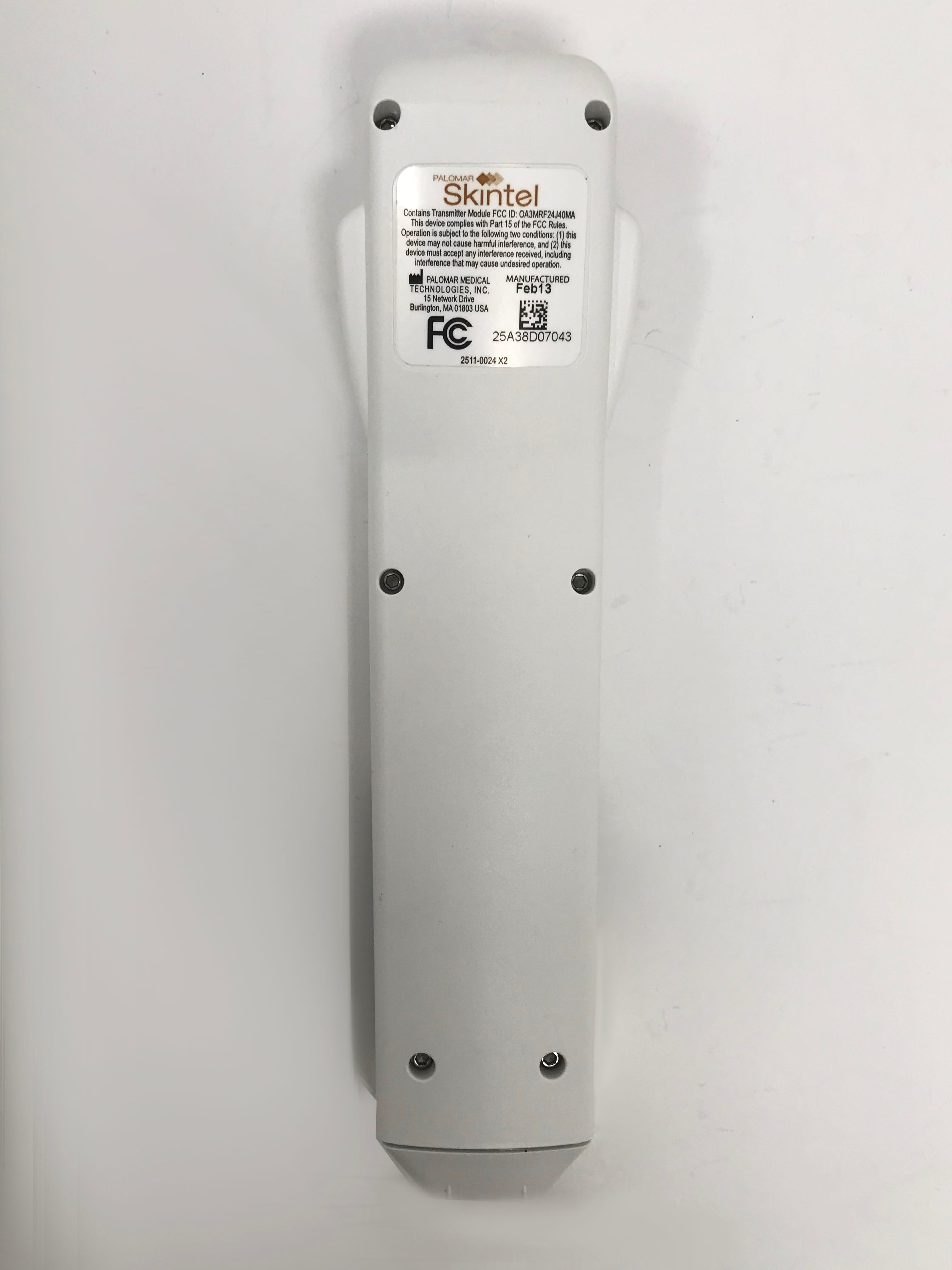 Palomar Laser Skintel Melanin Reader Skin Color Energy Parameter HP Icon Vectus