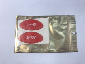 Palomar Lux R IPL Hair Removal Handpiece Logo Emblem Name Adhesive Domed Decal