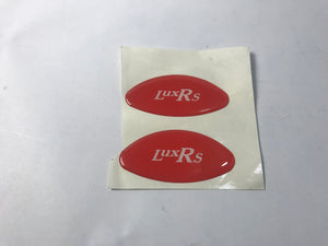 Palomar Lux Rs IPL Hair Removal Handpiece Emblem Logo Name Adhesive Domed Decal