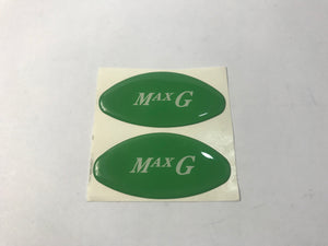 Palomar Max G Green IPL Pigmentation Handpiece Logo Name Adhesive Domed Decal