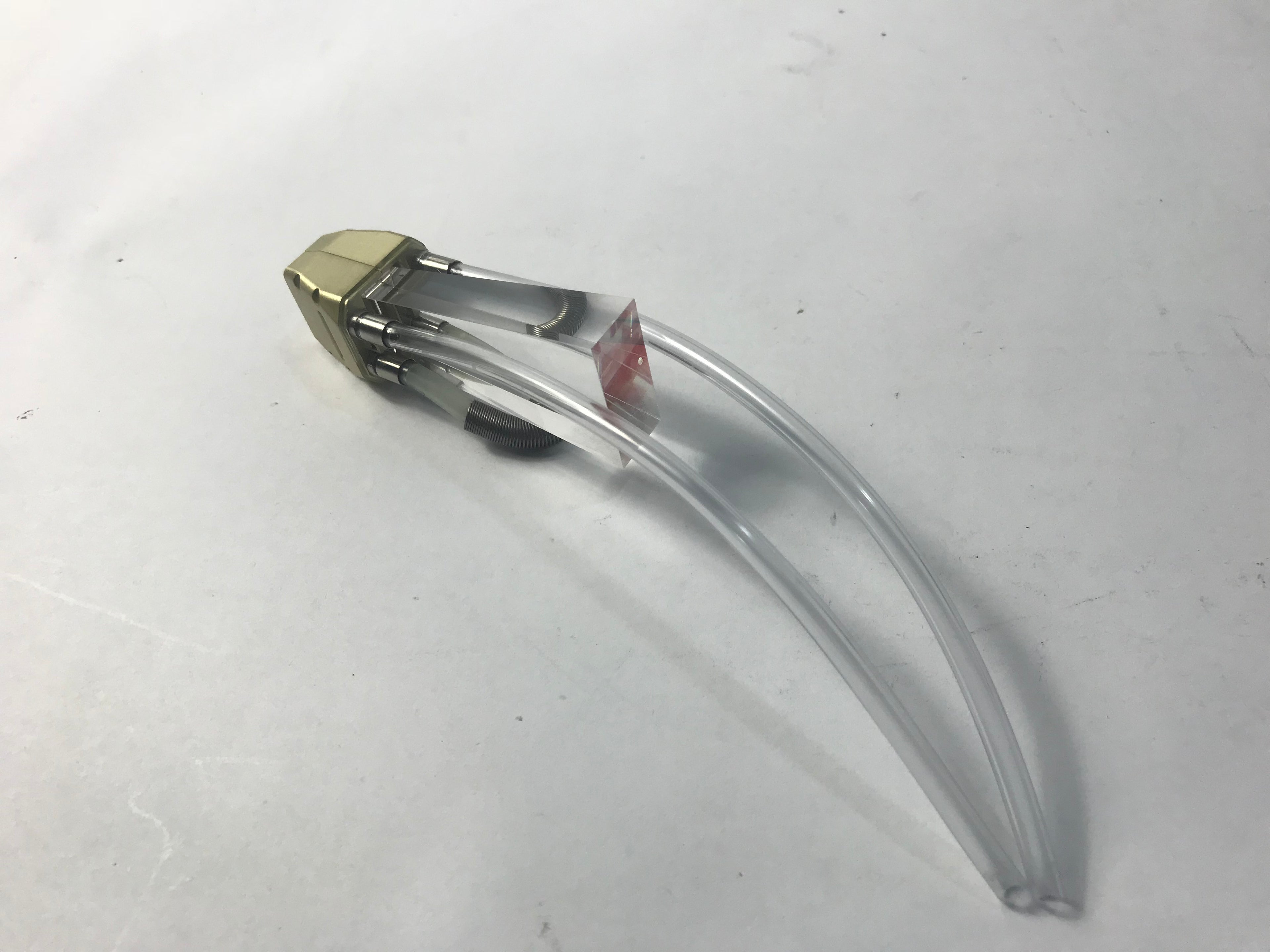 Palomar Max G IPL Handpiece Cooled Crystal Tip w/ Water Chilled Metal Casing