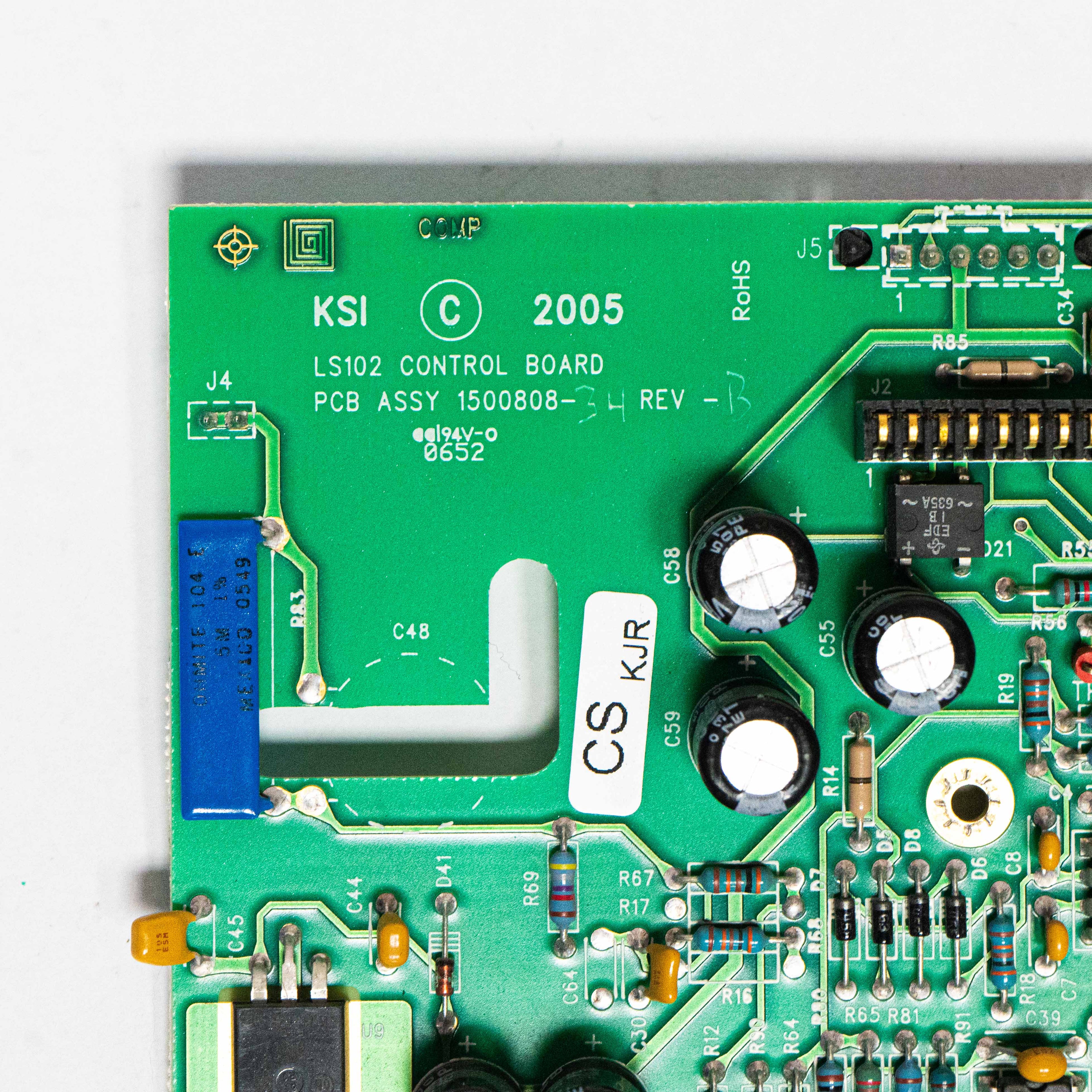 Palomar QYAG LS102 Control Board PCB assy# 1500808-34 **Parts - AS IS** Q YAG