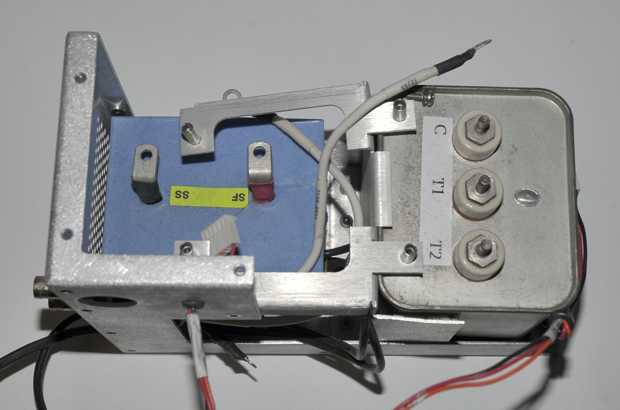 Palomar QYAG5 Laser Capacitor Bank HV Simmer Trigger PS Ground * PARTS AS-IS