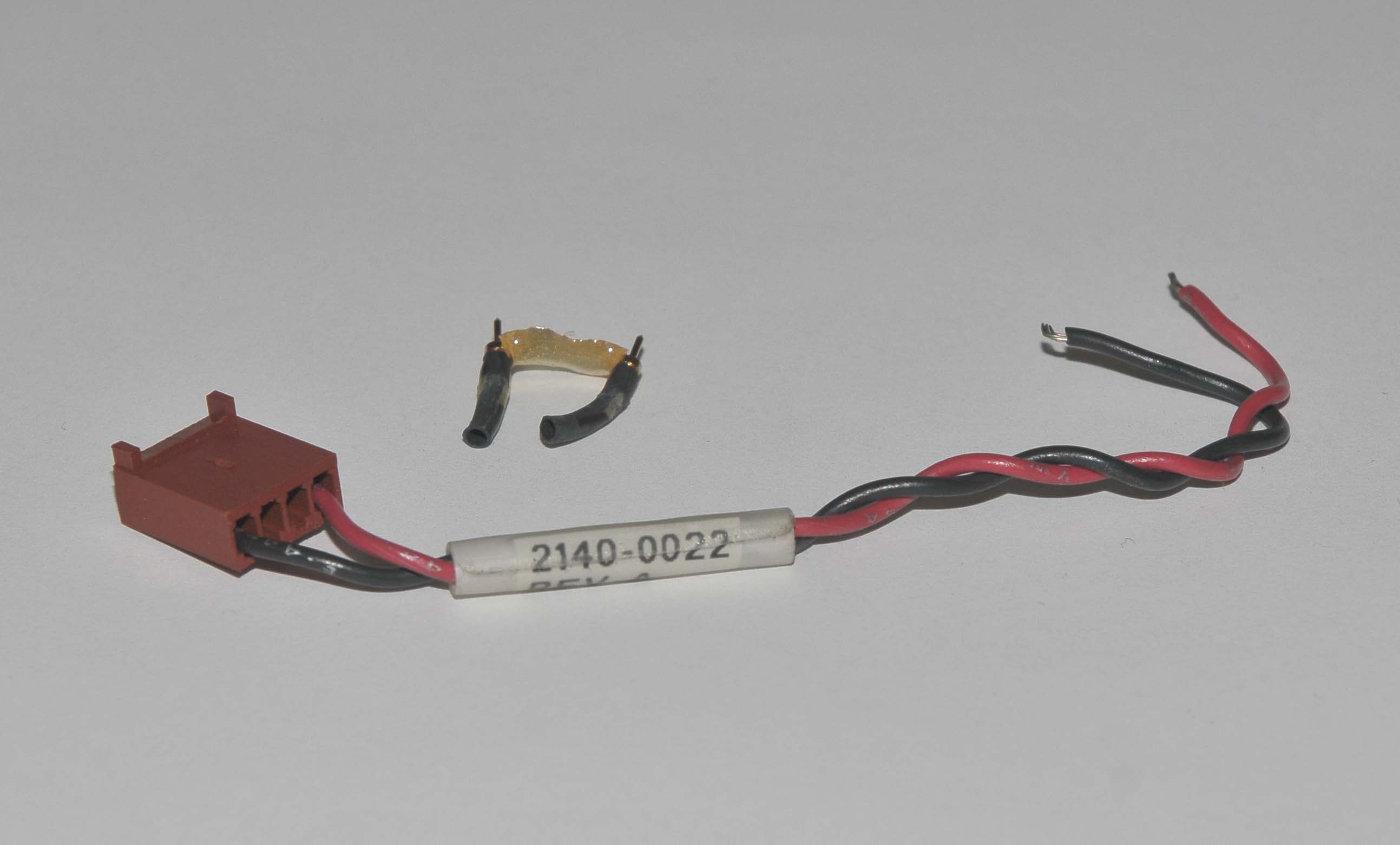 Palomar QYAG5 Laser Electrical Wire Connector Lead Jumper 2140-0022 * PARTS AS-IS