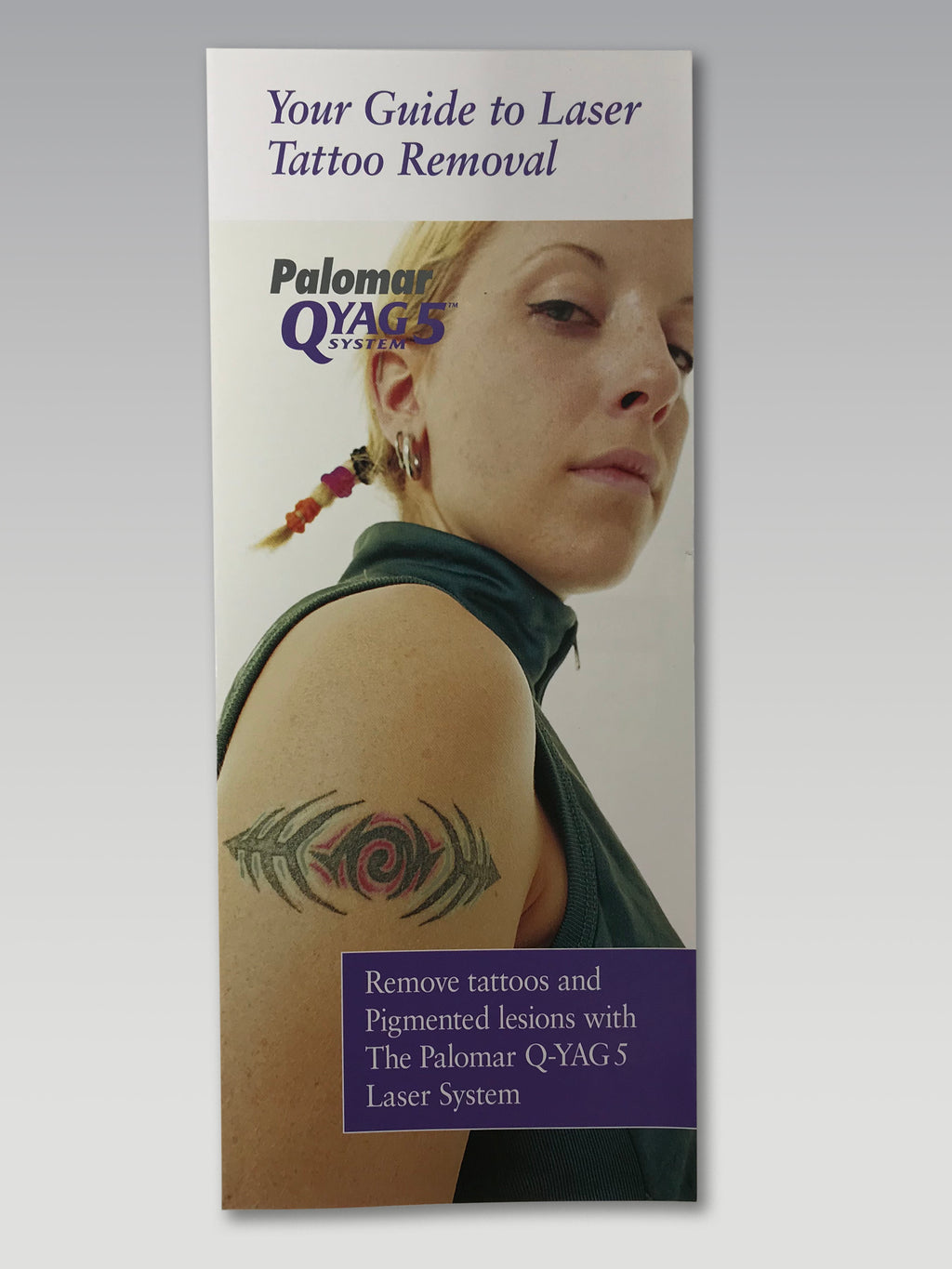 Palomar QYAG5 Laser Q Yag 5 Tattoo Pigmented Lesion Removal Brochures 25-pack
