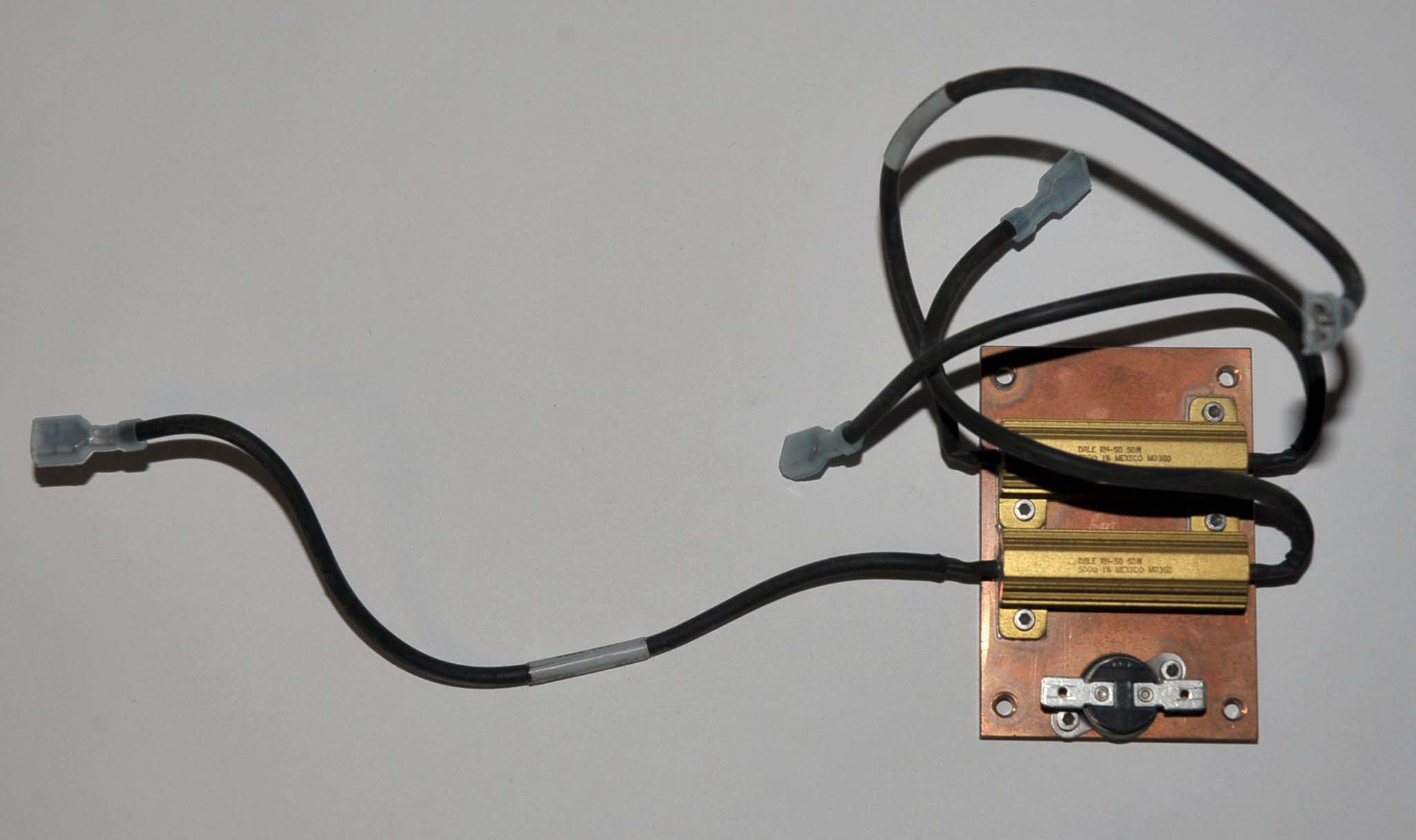 Palomar QYAG5 Laser Safety Interface Board Resistor Copper Plate Wiring * PARTS AS-IS