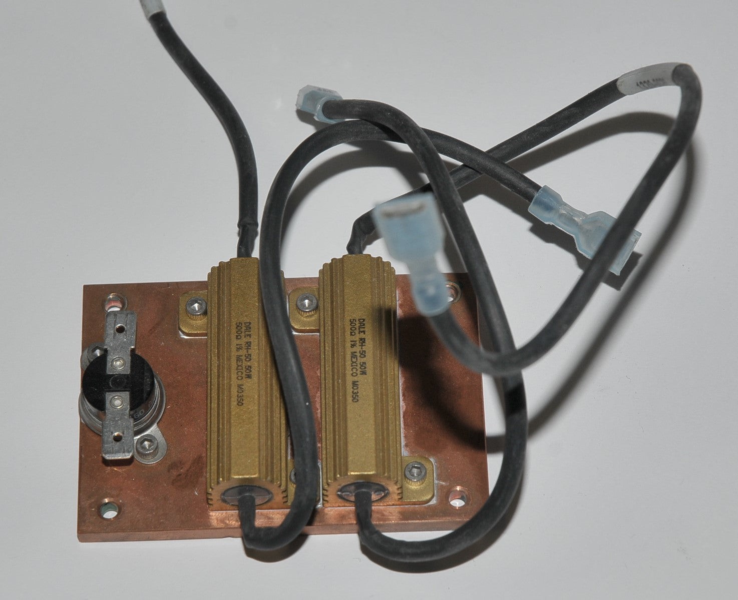 Palomar QYAG5 Laser Safety Interface Board Resistor Copper Plate Wiring * PARTS AS-IS