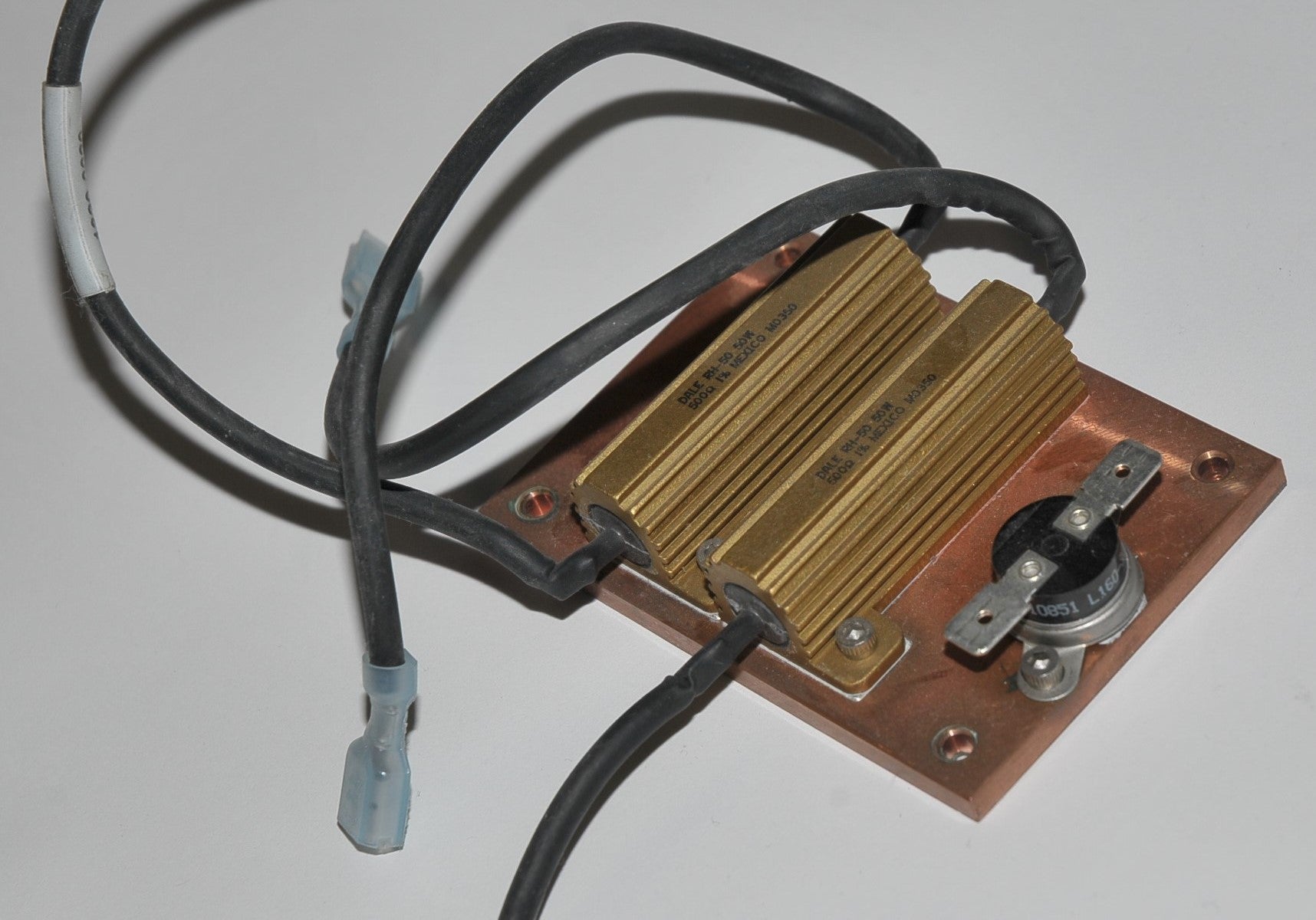 Palomar QYAG5 Laser Safety Interface Board Resistor Copper Plate Wiring * PARTS AS-IS
