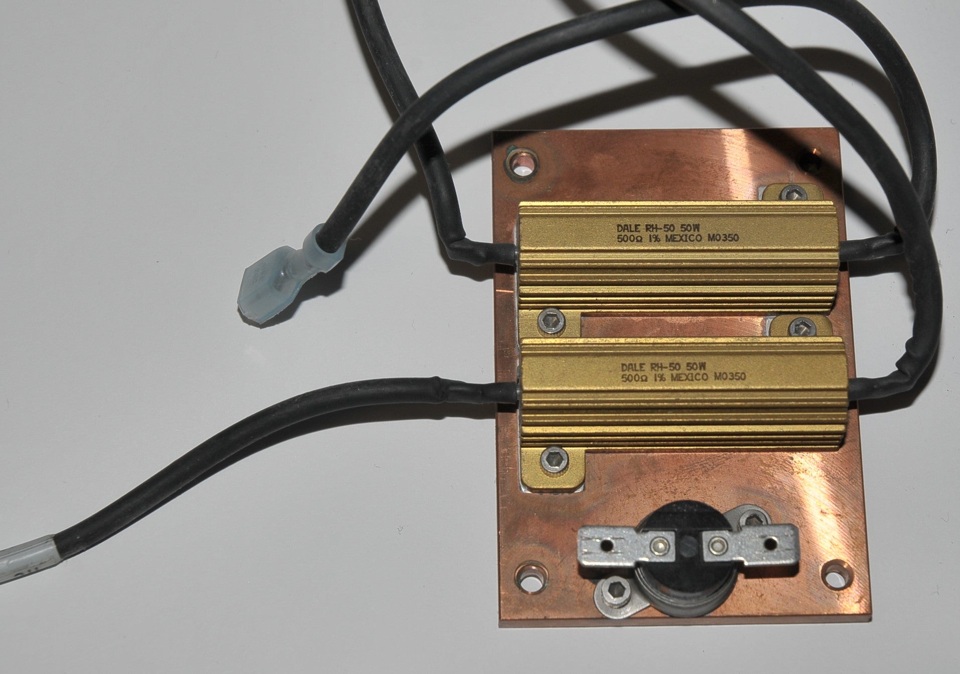 Palomar QYAG5 Laser Safety Interface Board Resistor Copper Plate Wiring * PARTS AS-IS