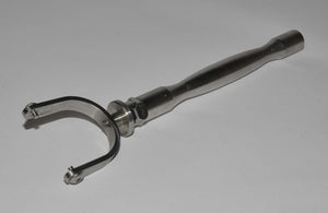 Palomar QYAG5 Laser Sliding Arm Holder Fork Stainless Steel QYAG 5 * PARTS AS-IS