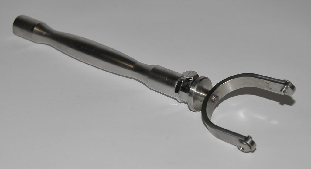 Palomar QYAG5 Laser Sliding Arm Holder Fork Stainless Steel QYAG 5 * PARTS AS-IS