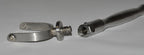 Palomar QYAG5 Laser Sliding Arm Holder Fork Stainless Steel QYAG 5 * PARTS AS-IS