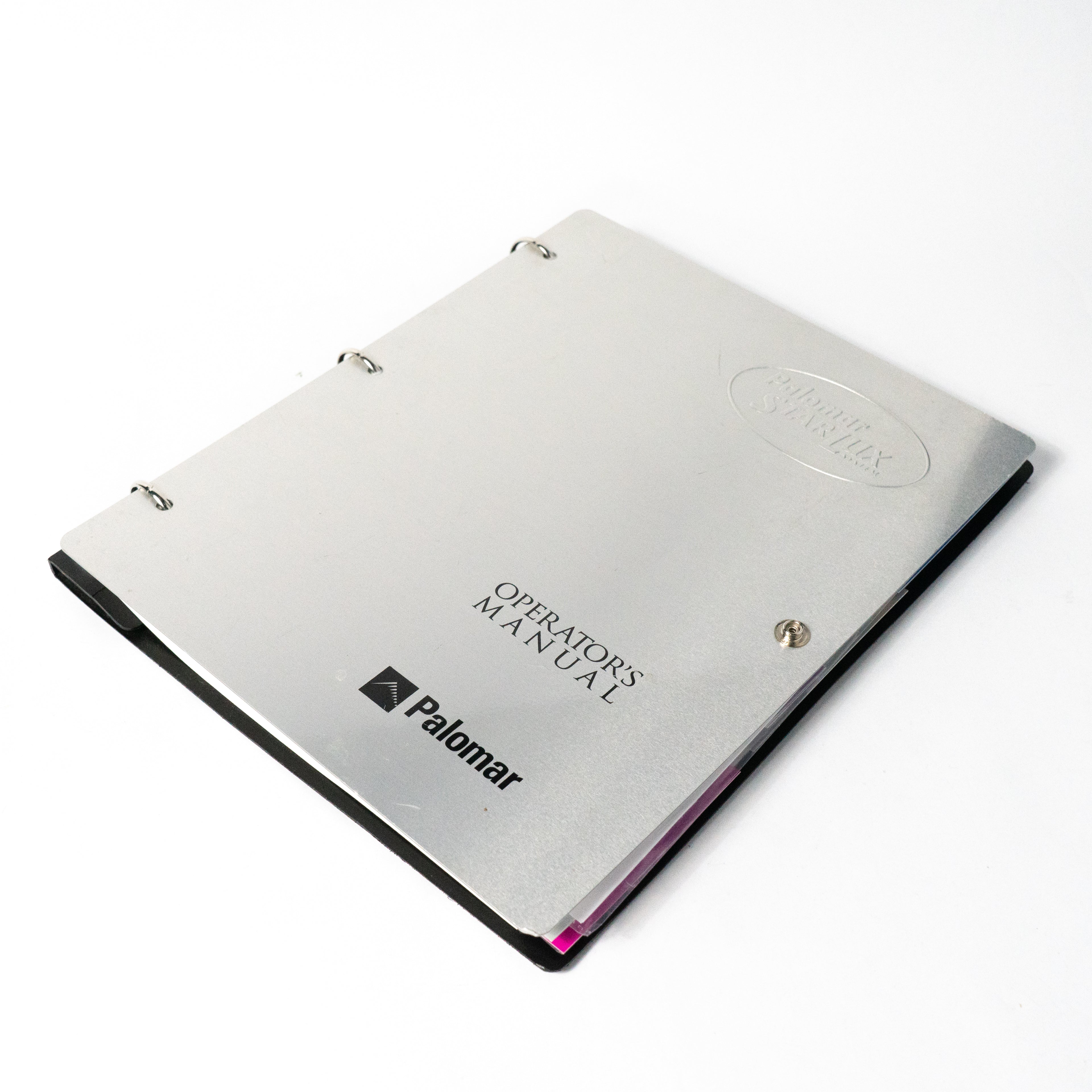 Palomar STARLUX system OPERATOR'S MANUAL 1500-0002 D Aluminum Cover