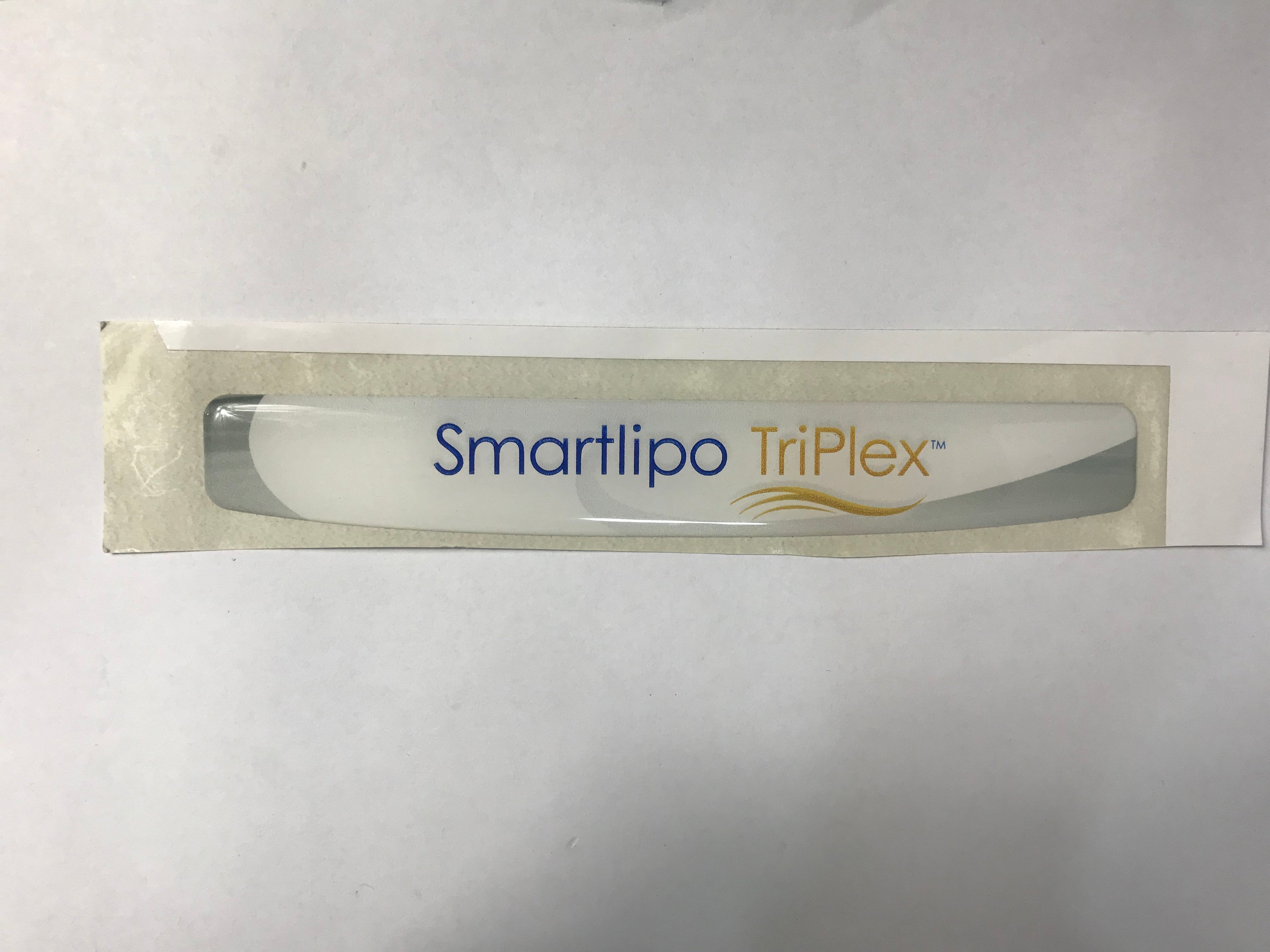 Palomar SmartLipo Triplex Laser Brand Domed Glossy Logo Decal Emblem Label