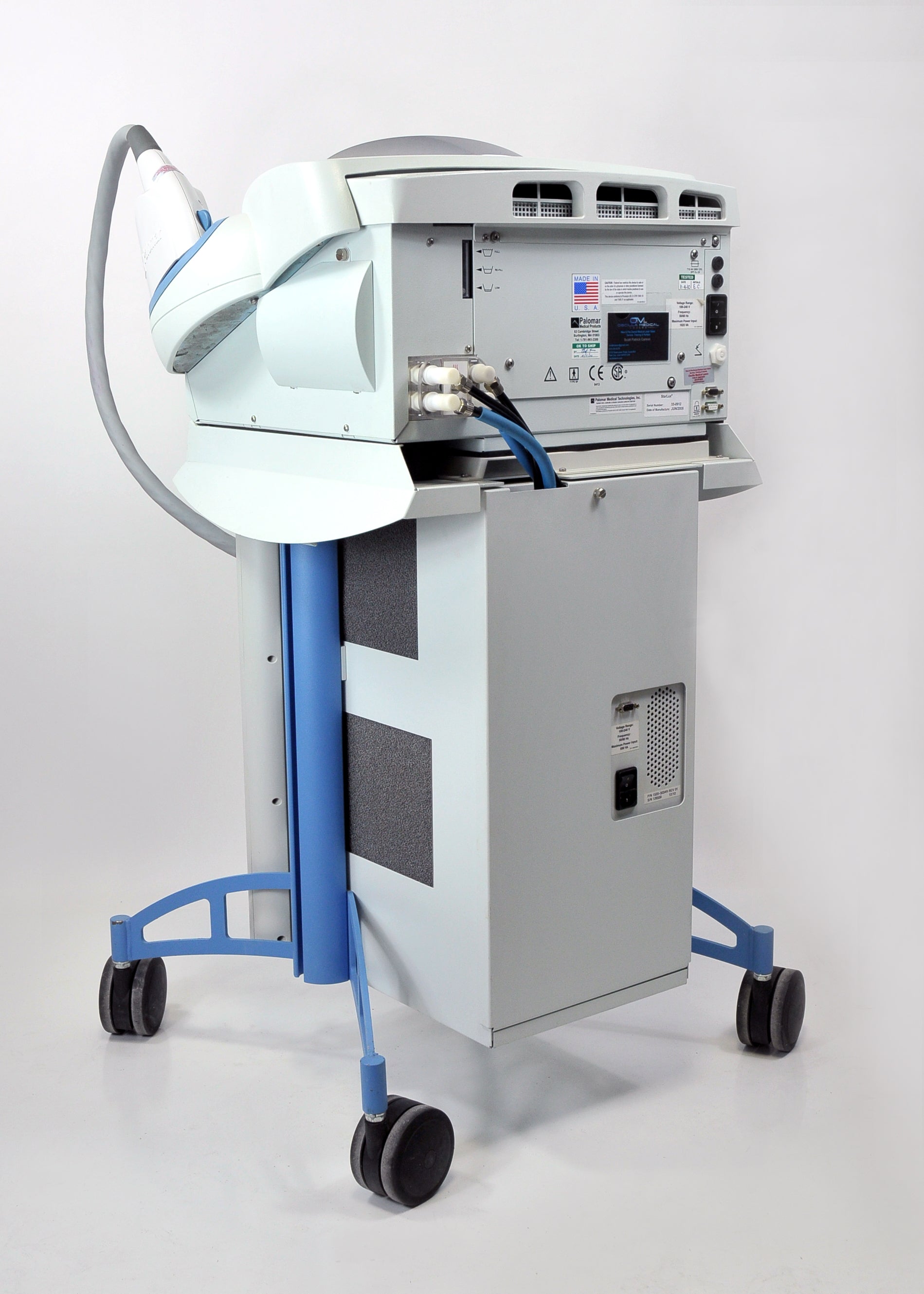 Palomar StarLux 500 Laser System w MaxG MaxR MaxYs Handpieces Max G R Ys