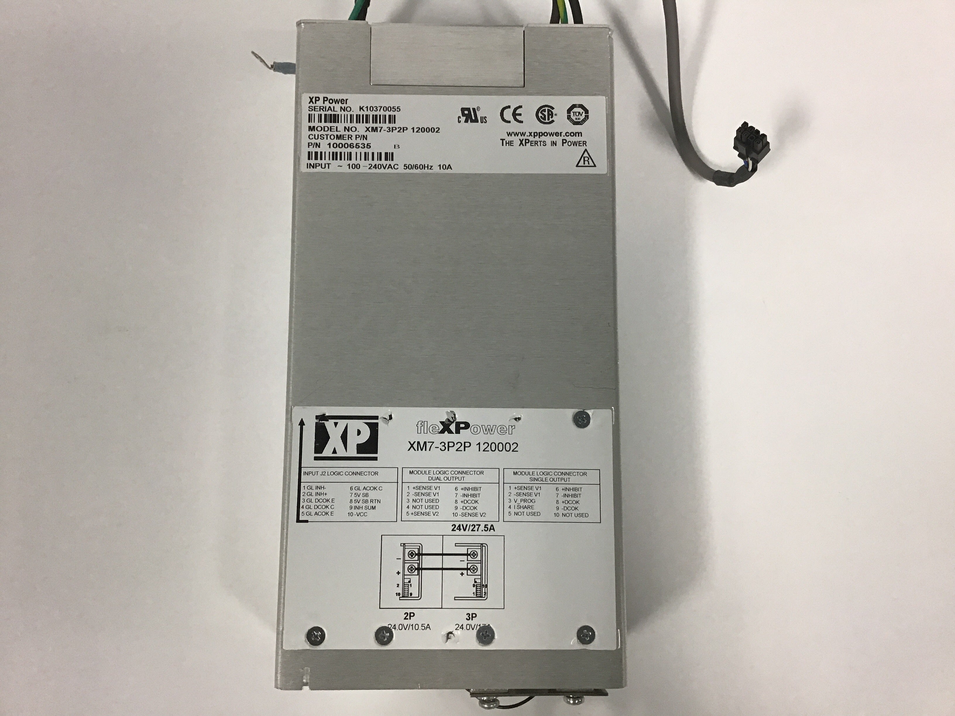 Palomar Starlux 500 Chiller XP Power Supply XM7-3P2P Module Star Lux