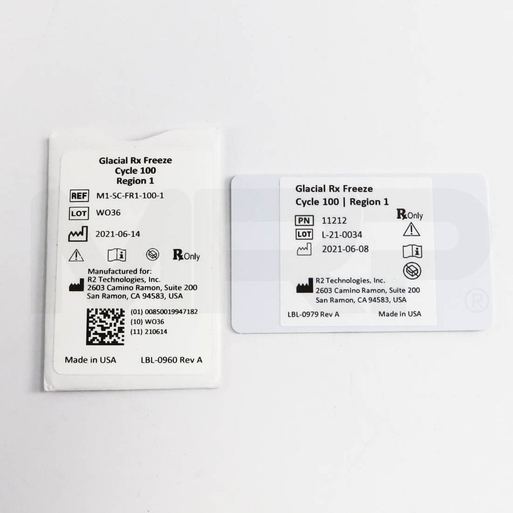 Glacial Rx Freeze Smart Card Cycle 100 Region 1