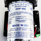 Cutera ExcelV Laser Delivery Water Pump DDP 550 Label