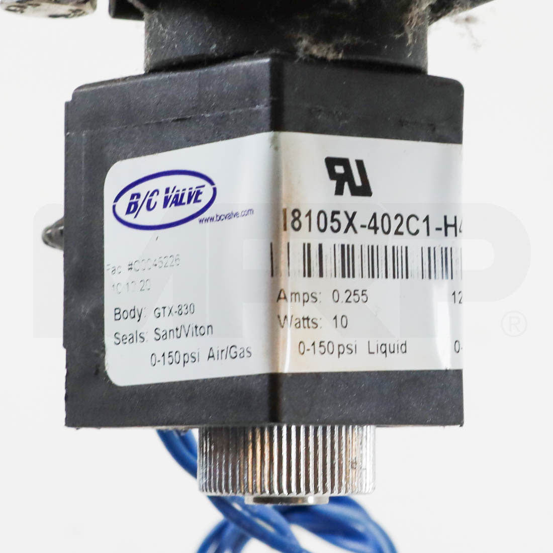 Sciton Joule Water Solenoid Assembly As-Is
