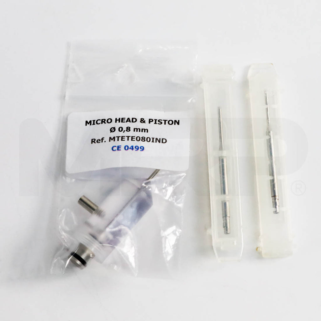 Medicamat NeoGraft MTETE080IND 0.8mm Micro Head & Piston Transplant Follicle Punch