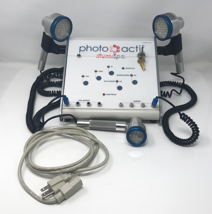 Photo Actif IllumiSpa Polychromatic Pulsed LED Facial Phototherapy Beauty System