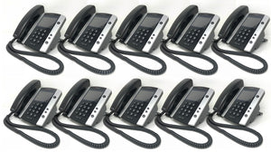 Polycom VVX 501 12 Line Corded Desktop Business VoIP Conferencing Phone 10 Pack