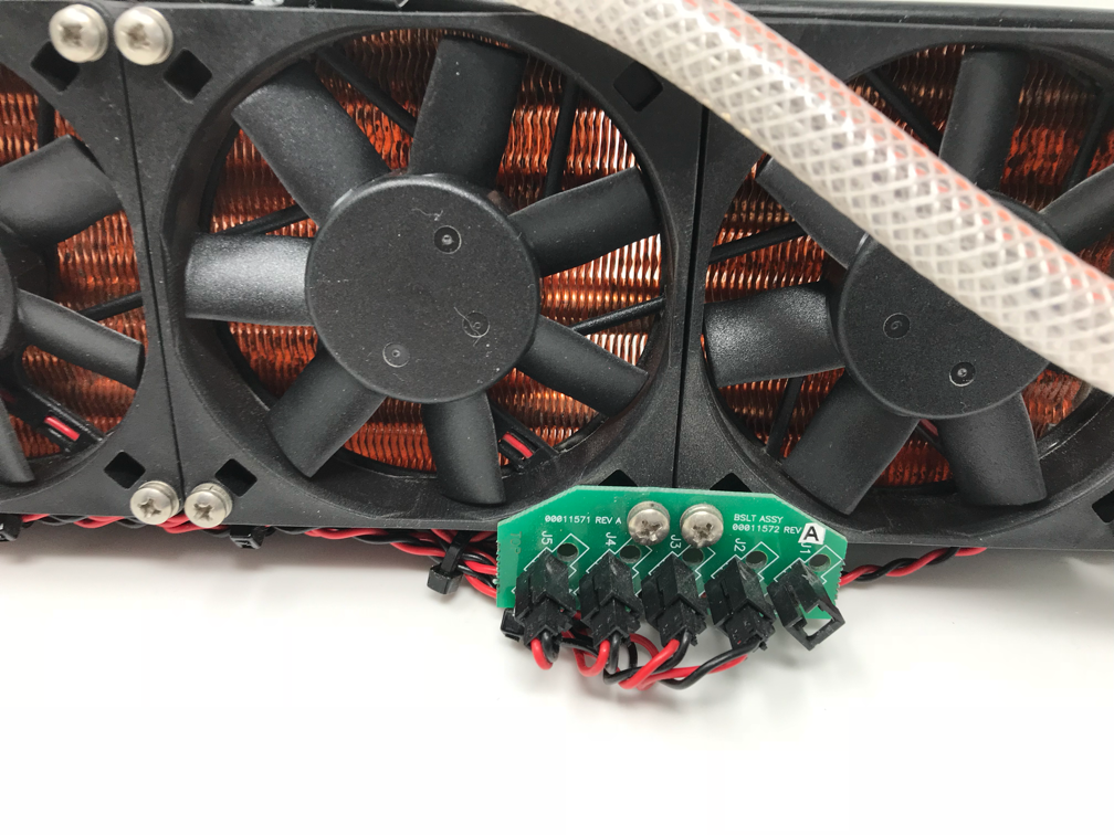 Quantel ProLite II IPL Laser System Heat Sink Exchange Fan Assembly 731SL00D01