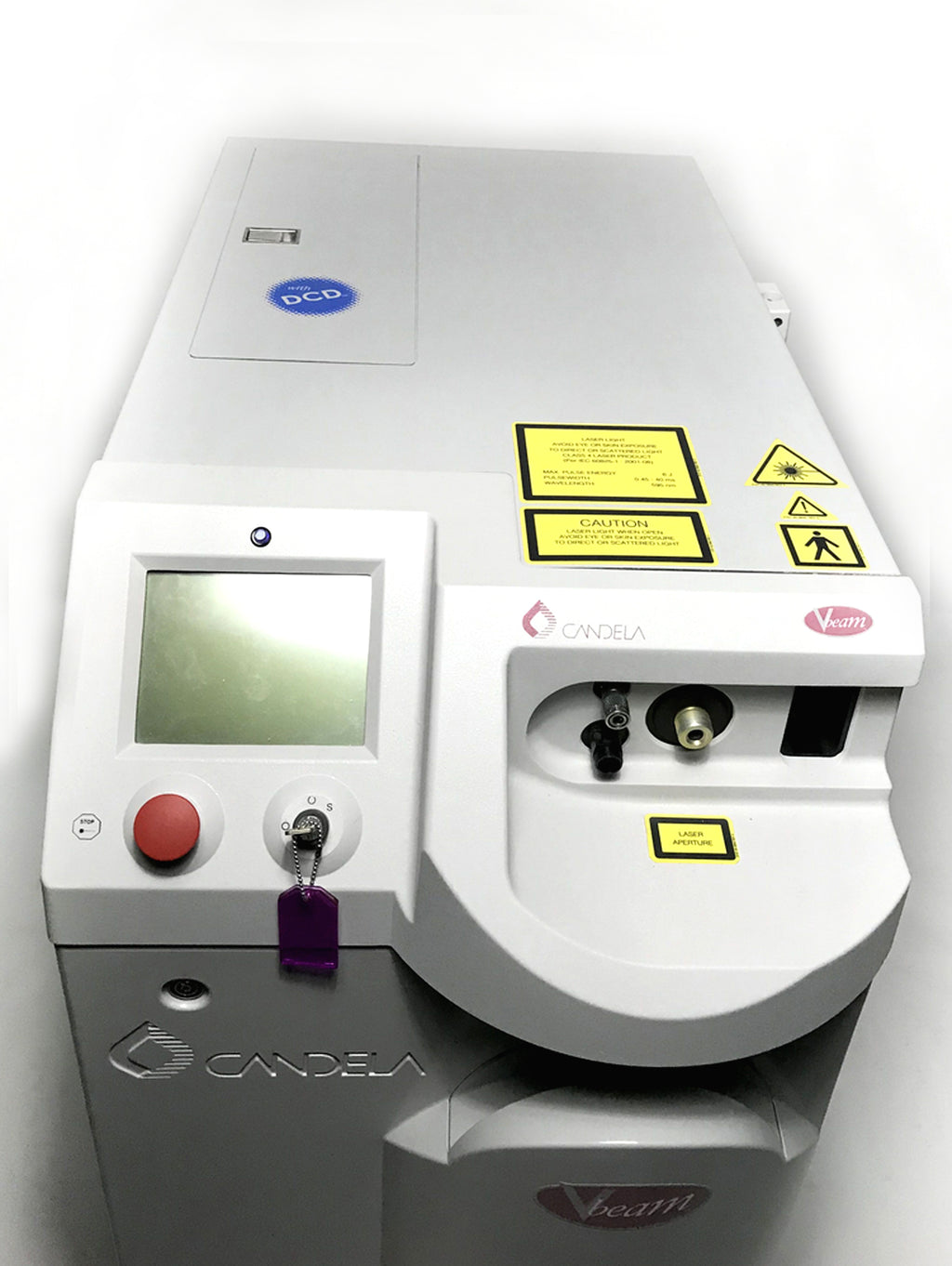 Refurbished Candela VBeam Laser Pulsed Dye Acne Wrinkles NEW DYE KIT