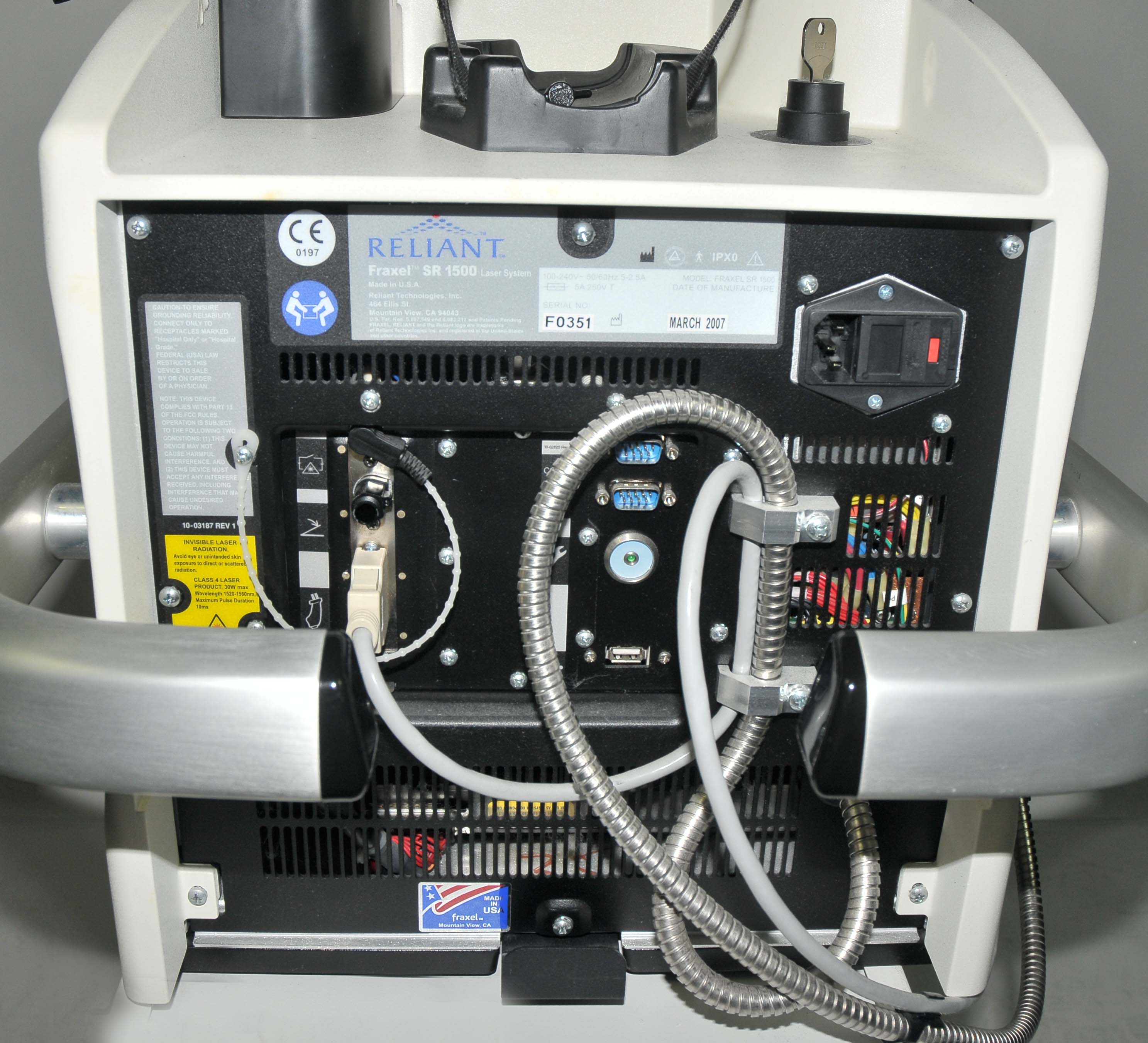 Reliant Fraxel SR1500 Non-Ablative Fractional Skin Resurfacing Laser SR 1500