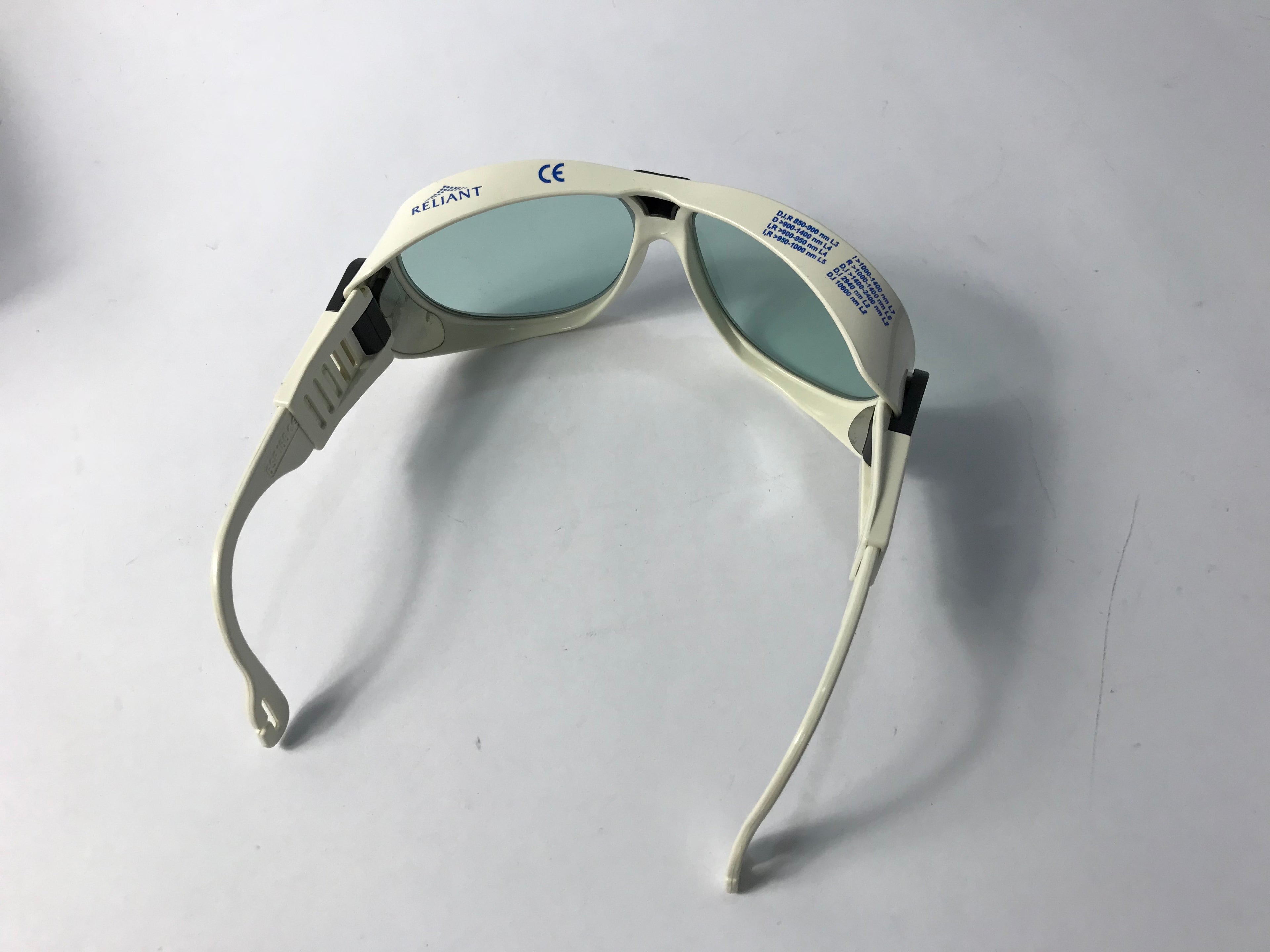 Reliant Laser Eye Protection NIR CW Pulsed Nd:YAG 1065 1440 1320 Erbium Glasses