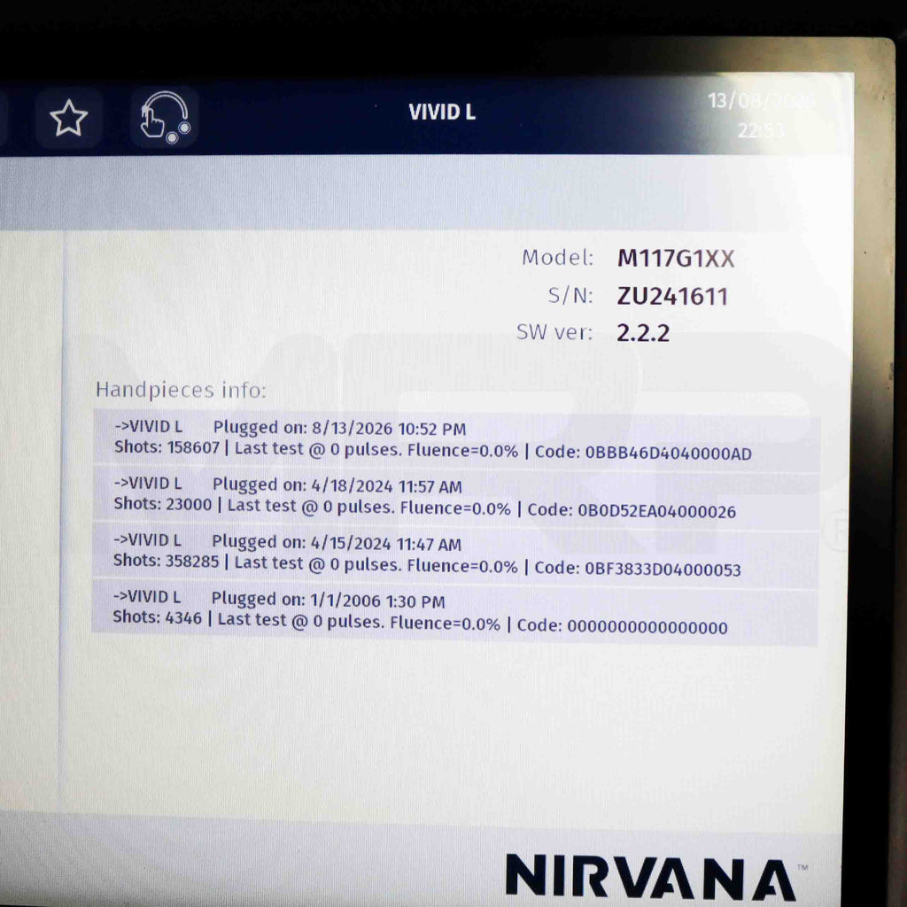 2024 Reveal Lasers Nirvana 810nm Diode Laser System