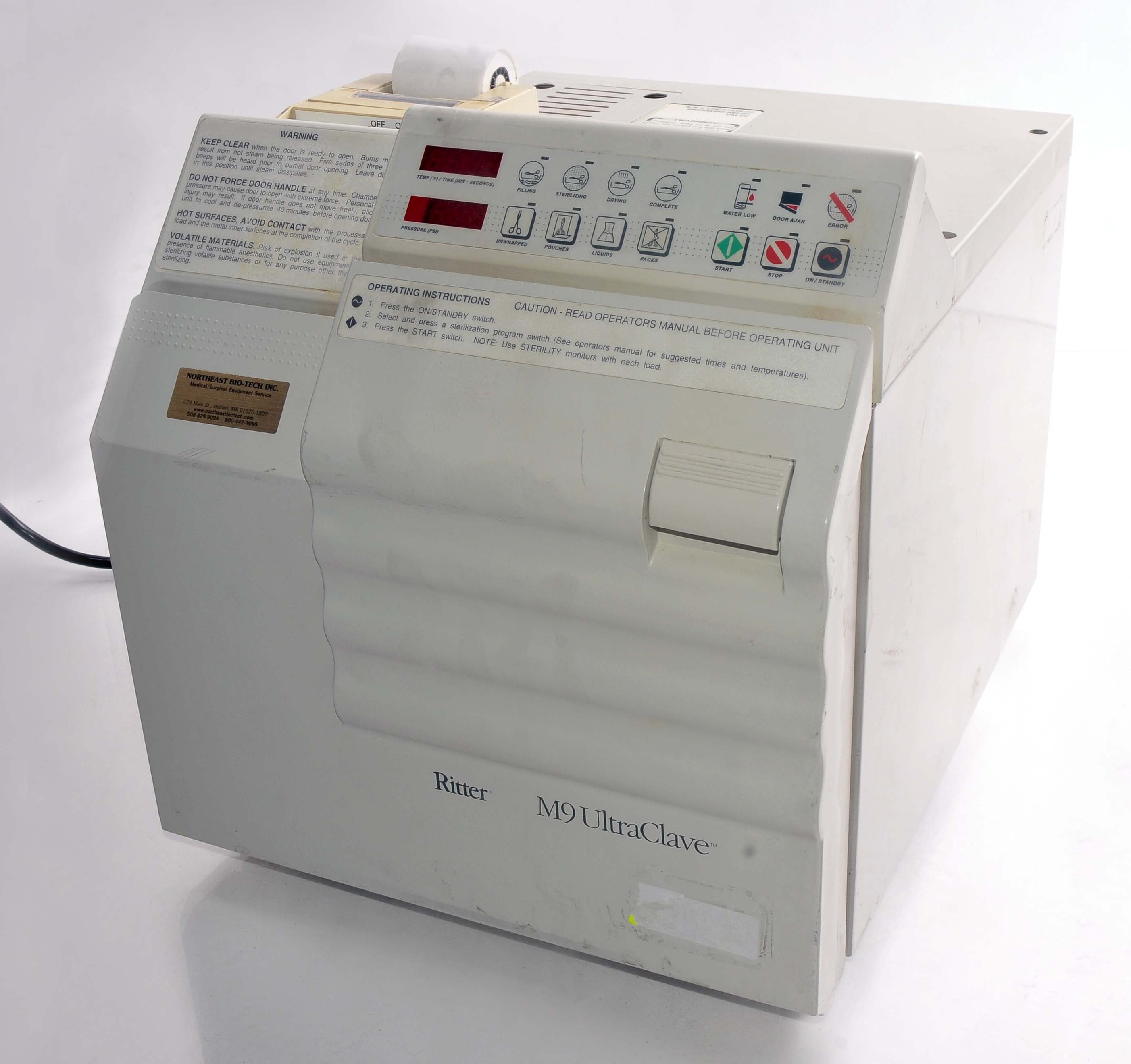 Ritter M9-001 Ultraclave Midmark Autoclave Sterilizer Mid Mark Ultra Clave